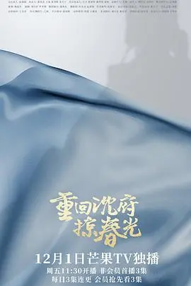 《重回沈府掠春光》：霸道王爷的狗血追妻路，这玄幻滤镜也太虐我了吧！